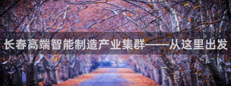 天辰娱乐娱乐:长春高端智能制造产业集群——从这里出发